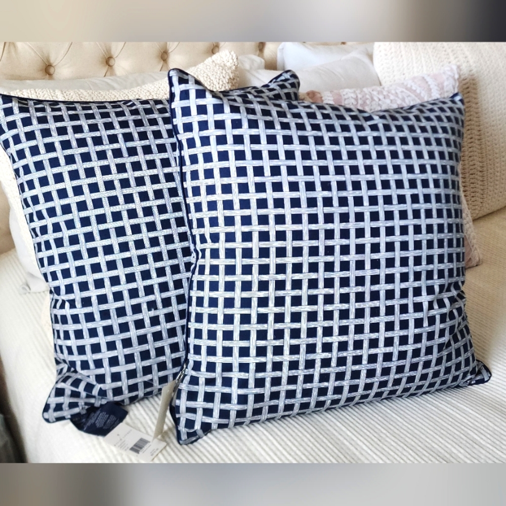 2 Ralph Lauren Crawley throw pillows